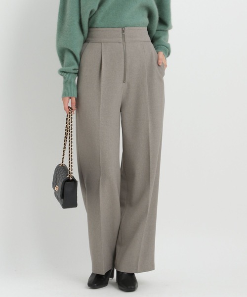 「Andemiu」 スラックス SMALL ブラウン レディース_画像8
