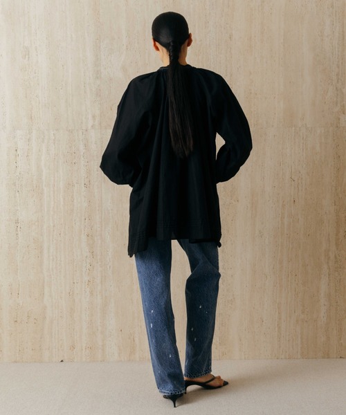 ワイドパンツ ジーンズ デニム デニムパンツ PAINTING JEANS/ペインティングジーンズ レディースの画像