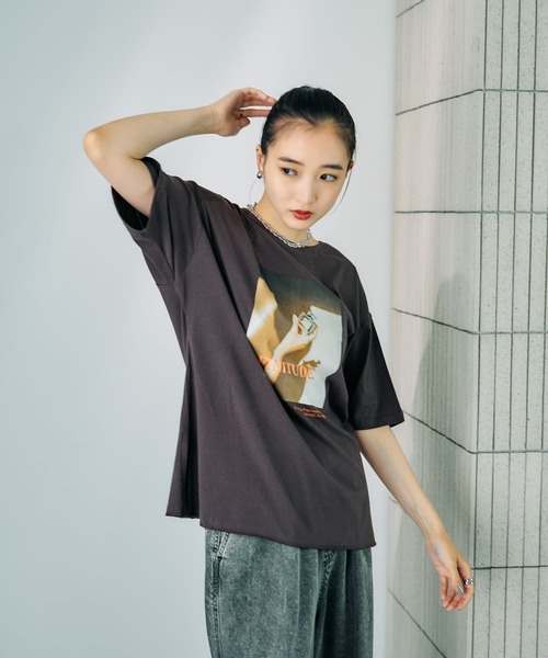 LEPSIM（レプシィム） tシャツ 半袖 アソートフォトプリントT 898359