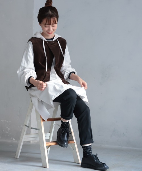 「soulberry」 イージーパンツ M キナリ レディース_画像3