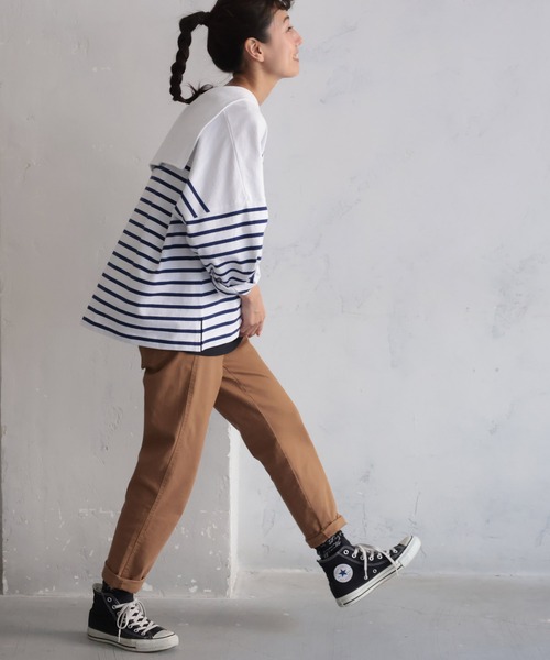 「soulberry」 イージーパンツ M キナリ レディース_画像7