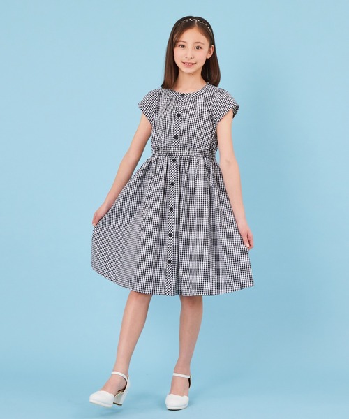 「CHOPIN」 「KIDS」半袖ワンピース 160cm ブラック キッズ_画像5