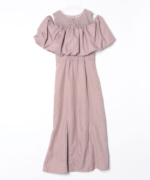 「dazzlin」 ノースリーブワンピース SMALL ピンク レディース_画像2