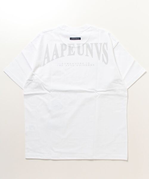 「AAPE BY A BATHING APE」 半袖Tシャツ X-LARGE オレンジ メンズ_画像4