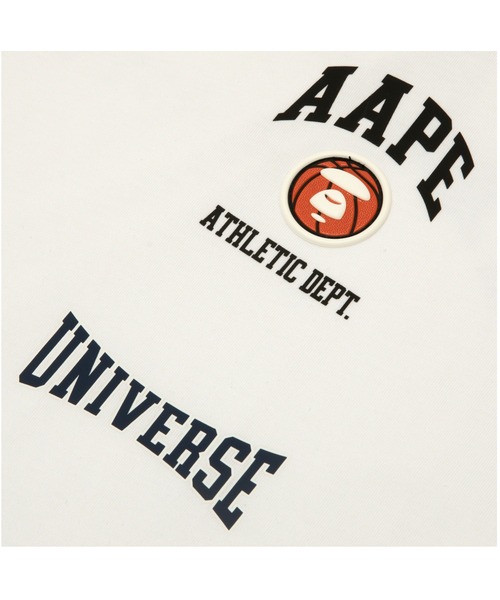 「AAPE BY A BATHING APE」 半袖Tシャツ X-LARGE オレンジ メンズ_画像6