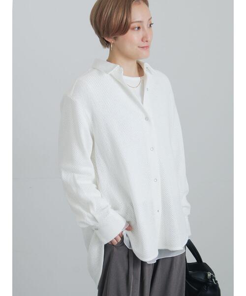 Te chichi（テチチ） ブラウス シャツ レースメッシュブラウス 