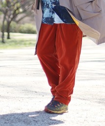 natal design パンツ 「ネイタルデザイン」ZOOTIE WIDE PANTS VELVET 