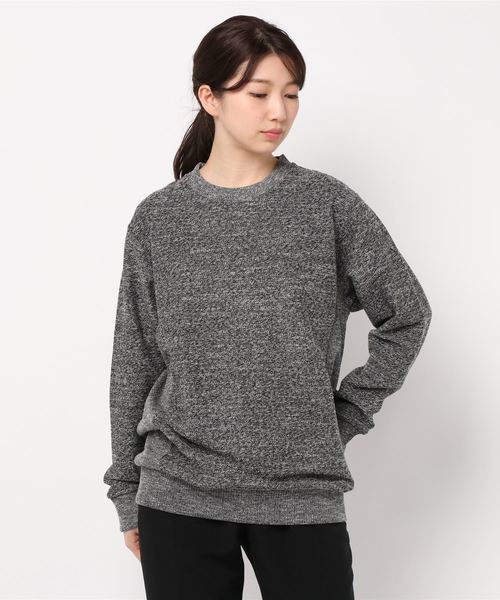 Bling Leads トレーナー スウェット 裏毛裏使いクルーネックトレーナー