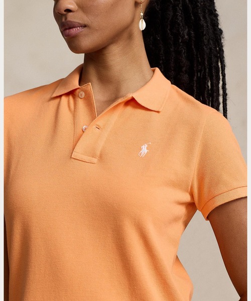 POLO RALPH LAUREN ワンピース コットン メッシュ ポロドレス