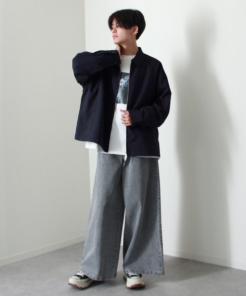 Nilway（ニルウェイ） ブルゾン アウター ルーズシルエット Dバックル