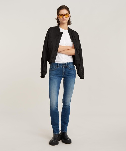 G-STAR RAW ジーンズ デニム デニムパンツ MIDGE SADDLE STRAIGHT