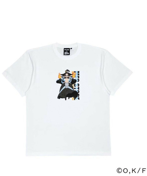 MFC STORE tシャツ × 炎炎ノ消防隊 茉希 尾瀬 TEE メンズ レディース