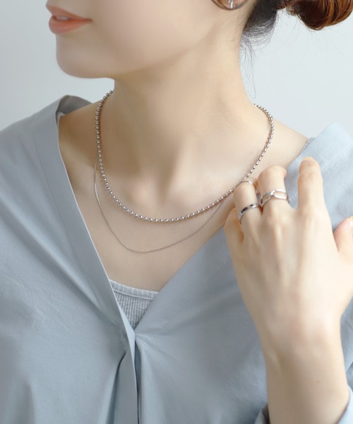オアーノ　2way チェーン　ネックレス　専用袋付き 2WAYチェーンペンダント再販（金属アレルギー対応） | アイテム