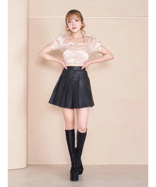 Darich（ダーリッチ） tシャツ 半袖 ジャケットモチーフコルセット