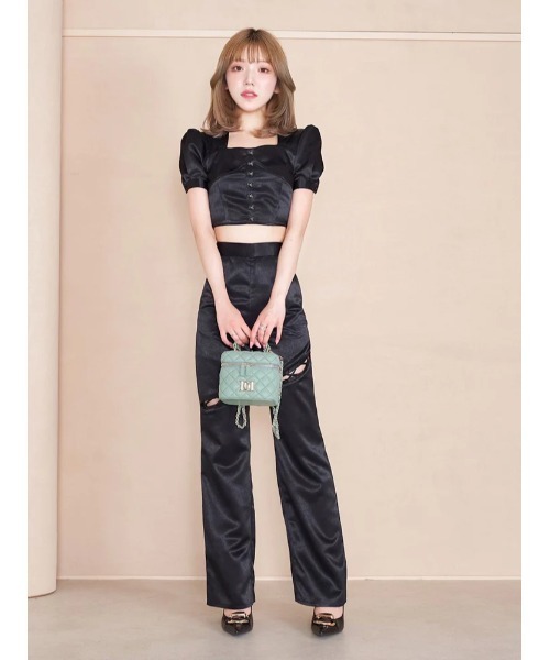 Darich（ダーリッチ） tシャツ 半袖 ジャケットモチーフコルセット