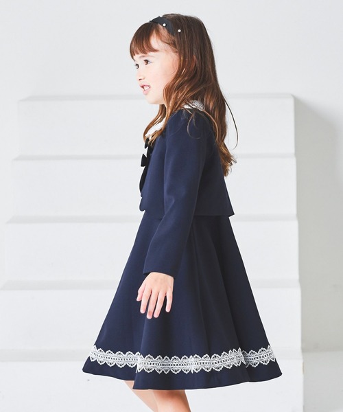 フォーマル 発表会 卒園式 入学式 レース襟アンサンブル キッズ 子供服