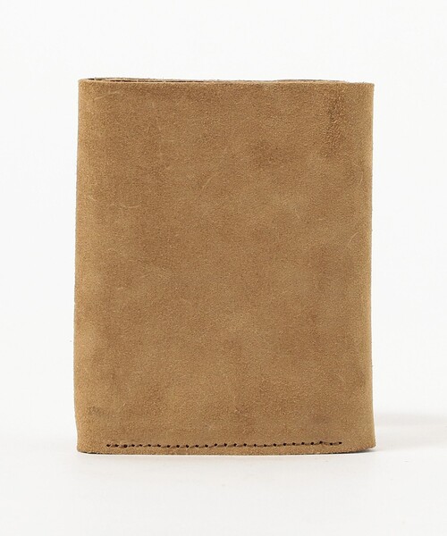 BEAMS+ 財布 MOTORATORY / Pocket Wallet Horse Suede メンズ