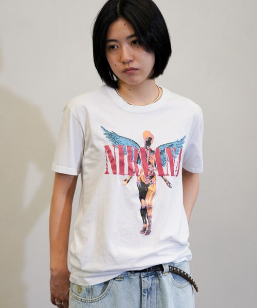 THRIFTY LOOK tシャツ / スリフティールック ”NIRVANA” TEE