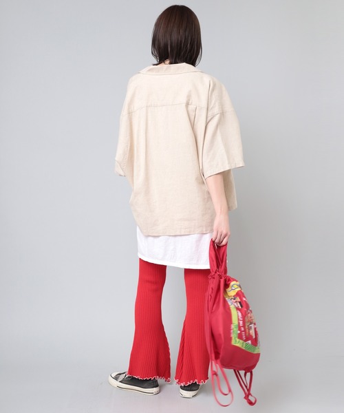 ブラウス シャツ B2773 デザインキューバシャツ レディース RNA ブラウス シャツ B2773 デザインキューバシャツ レディース