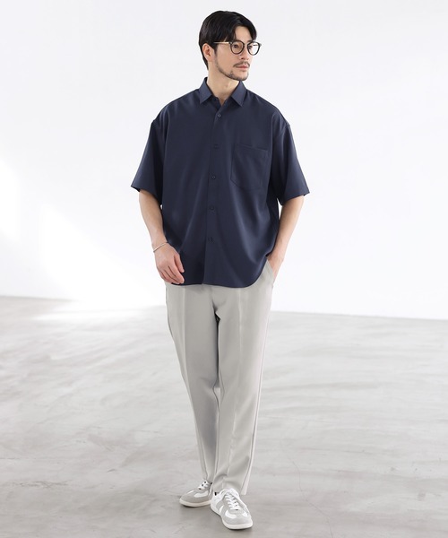 SPU（スプ） スラックス リラクシングシルエットセンタープレス