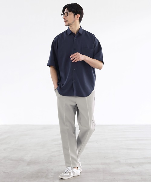 SPU（スプ） スラックス リラクシングシルエットセンタープレス