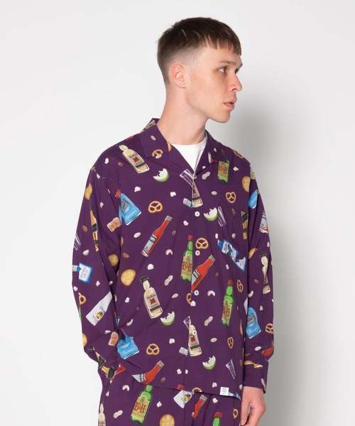 シャツ ブラウス L/S OPEN COLLAR ALOHA SHIRT ”ROGERS L/S OPEN COLLAR ALOHA SHIRT BEDWIN THE HEARTBREAKERS，ベドウィン アンド