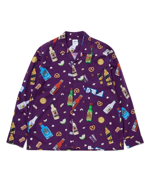 シャツ ブラウス L/S OPEN COLLAR ALOHA SHIRT ”ROGERS L/S OPEN COLLAR ALOHA SHIRT BEDWIN THE HEARTBREAKERS，ベドウィン アンド