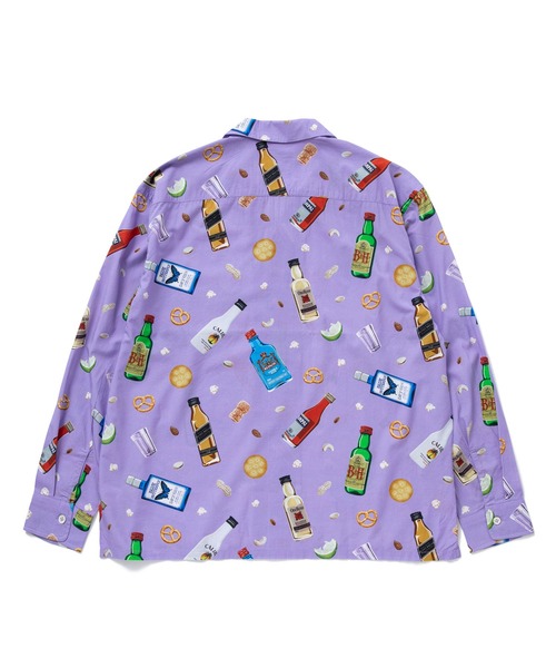 シャツ ブラウス L/S OPEN COLLAR ALOHA SHIRT ”ROGERS L/S OPEN COLLAR ALOHA SHIRT BEDWIN THE HEARTBREAKERS，ベドウィン アンド