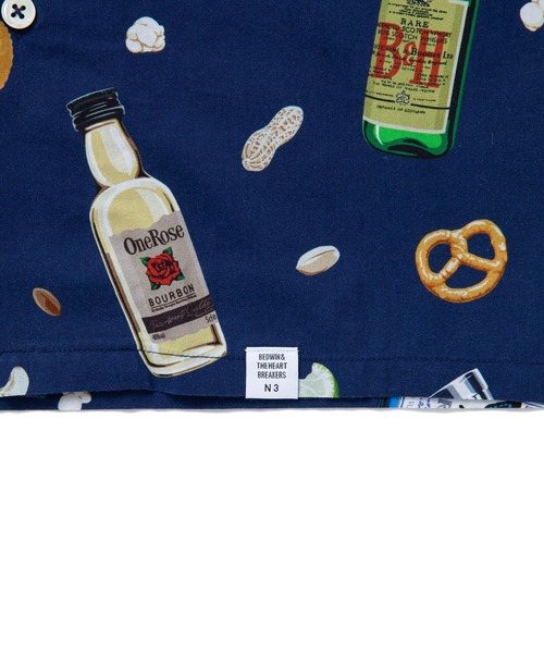 シャツ ブラウス L/S OPEN COLLAR ALOHA SHIRT ”ROGERS L/S OPEN COLLAR ALOHA SHIRT BEDWIN THE HEARTBREAKERS，ベドウィン アンド