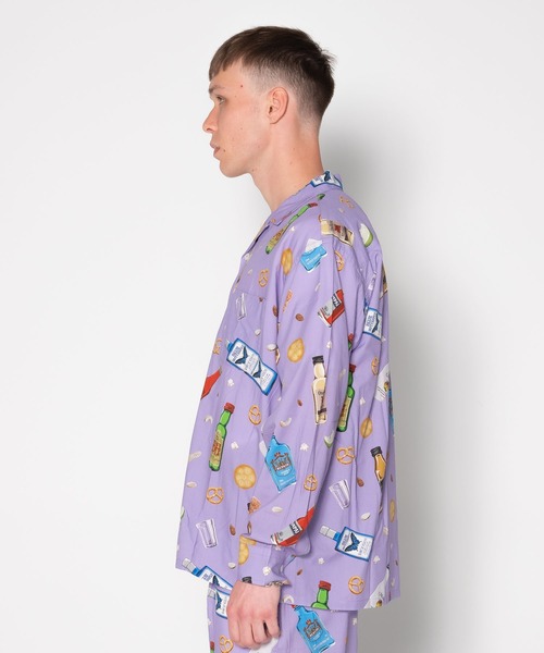 シャツ ブラウス L/S OPEN COLLAR ALOHA SHIRT ”ROGERS L/S OPEN COLLAR ALOHA SHIRT BEDWIN THE HEARTBREAKERS，ベドウィン アンド