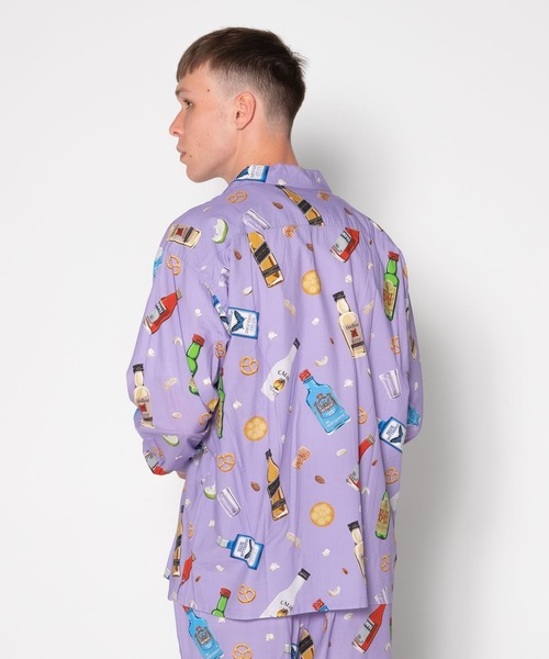 シャツ ブラウス L/S OPEN COLLAR ALOHA SHIRT ”ROGERS L/S OPEN COLLAR ALOHA SHIRT BEDWIN THE HEARTBREAKERS，ベドウィン アンド
