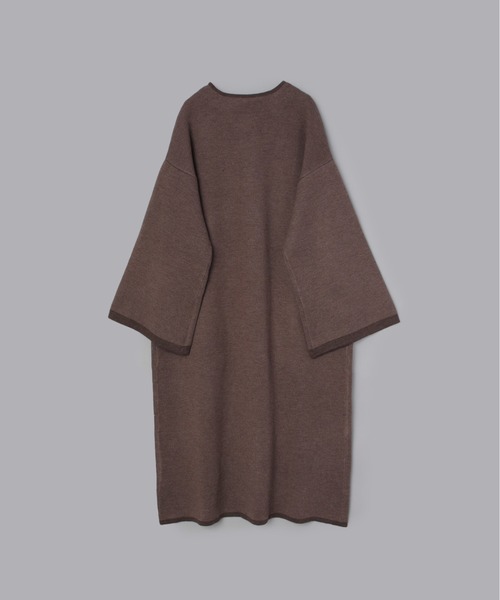 Rady バイカラーフードニットコート SENSE OF PLACE by URBAN RESEARCH コート アウター バイカラーニット