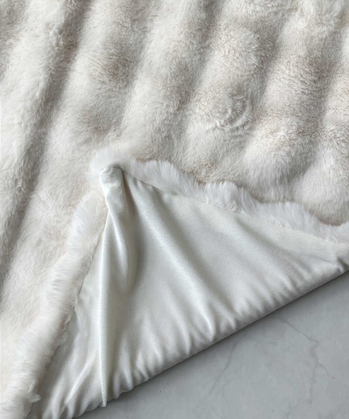 AS KNOW AS（アズノゥアズ） ブランケット ふわぽこブランケット