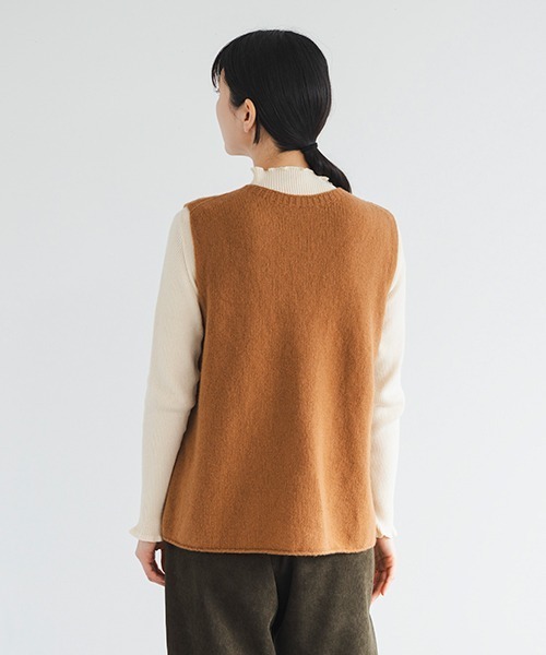 D ベスト ラムウールカシミヤオープンベスト レディース : ZOZOTOWN D ベスト ラムウールカシミヤオープンベスト レディース : ZOZOTOWN