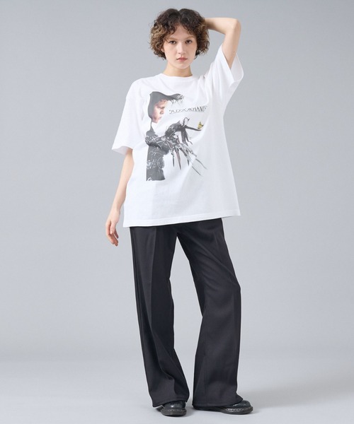 ワイドパンツ スラックス 「WEB限定」WRANGLER WRANCHER WIDE/ランチャー フレア ワイドパンツ メンズ レディースの画像