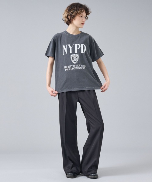 ワイドパンツ スラックス 「WEB限定」WRANGLER WRANCHER WIDE/ランチャー フレア ワイドパンツ メンズ レディースの画像