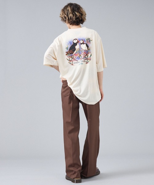 ワイドパンツ スラックス 「WEB限定」WRANGLER WRANCHER WIDE/ランチャー フレア ワイドパンツ メンズ レディースの画像