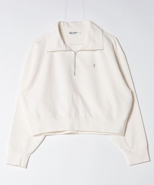 レディース　Gymphlex　ジムフレックス　ハーフジッププルオーバー　HALF ZIP PULLOVER スウェット　GY-C0321TRI 楽天市場】レディース Gymphlex ジムフレックス ハーフジップ