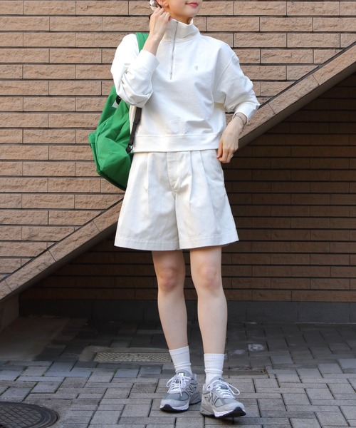 レディース　Gymphlex　ジムフレックス　ハーフジッププルオーバー　HALF ZIP PULLOVER スウェット　GY-C0321TRI GYMPHLEX スウェット GYMPHLEX/ジムフレックス ハーフジッププル
