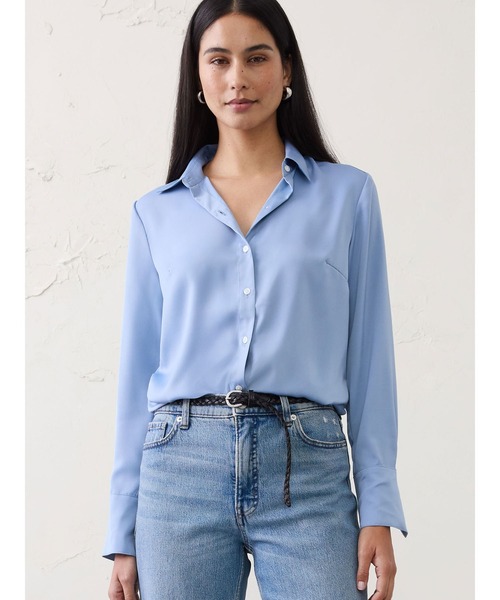★新品未使用タグ付★　バナナ・リパブリック　ブラウス BANANA REPUBLIC（バナナリパブリック） ブラウス シャツ BANANA