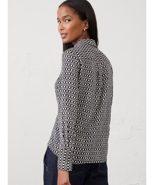BANANA REPUBLIC ブラウス シャツ FACTORY STORE シルキー