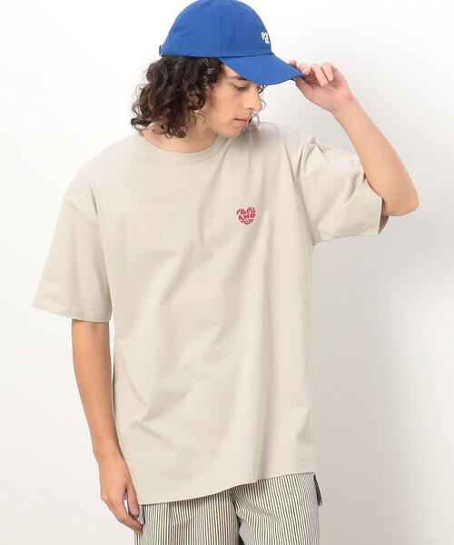 smooth mood ハートプリント 半袖Tシャツ ハートプリントTシャツ【70931】日本製 | nineteen bloom color