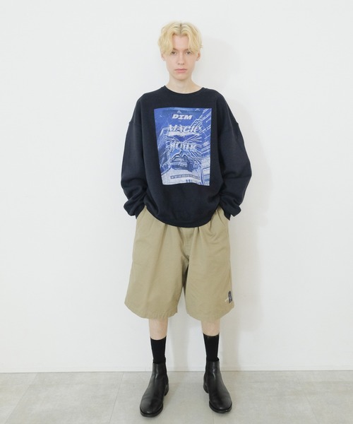 トレーナー スウェット FRUIT OF THE LOOM×亀石将也　GRAPHIC SWEAT レディース メンズ FRUIT OF THE LOOM トレーナー スウェット LOOM×亀石将也