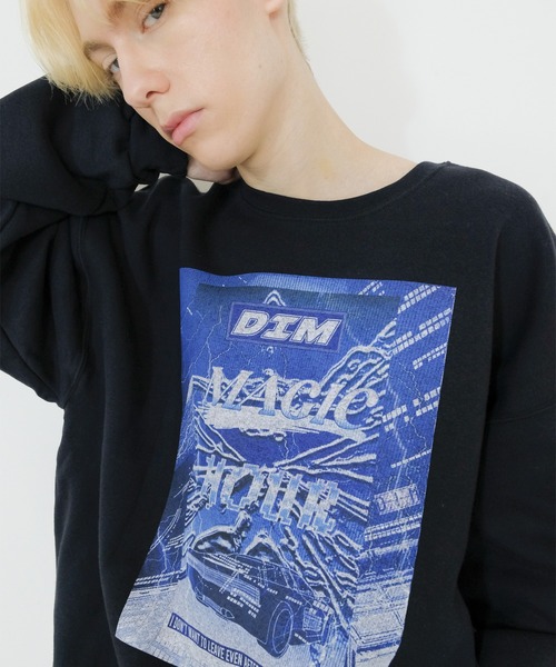 トレーナー スウェット FRUIT OF THE LOOM×亀石将也　GRAPHIC SWEAT レディース メンズ FRUIT OF THE LOOM トレーナー スウェット LOOM×亀石将也