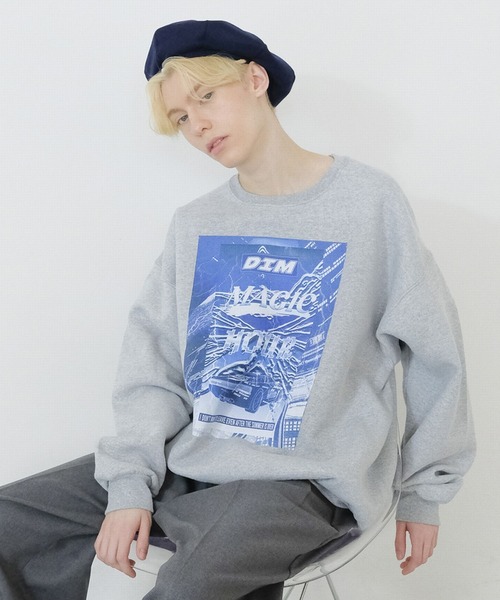 トレーナー スウェット FRUIT OF THE LOOM×亀石将也　GRAPHIC SWEAT レディース メンズ FRUIT OF THE LOOM トレーナー スウェット LOOM×亀石将也
