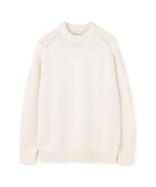 【極美品】ドゥーズィエムクラス 4万 クルーネック プルオーバーニット近年モデル セール】 TOMORROWLAND tricot コットンカシミヤ クルーネックプル