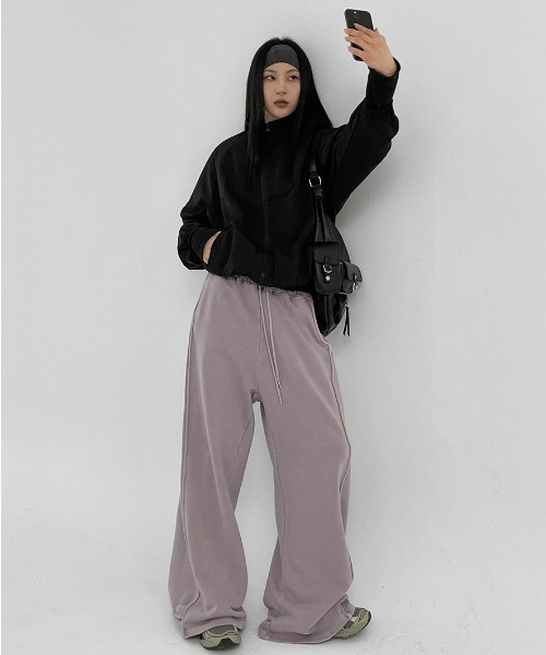 BLACKUP スウェットパンツ ジャージ 「MADE」 センドロ