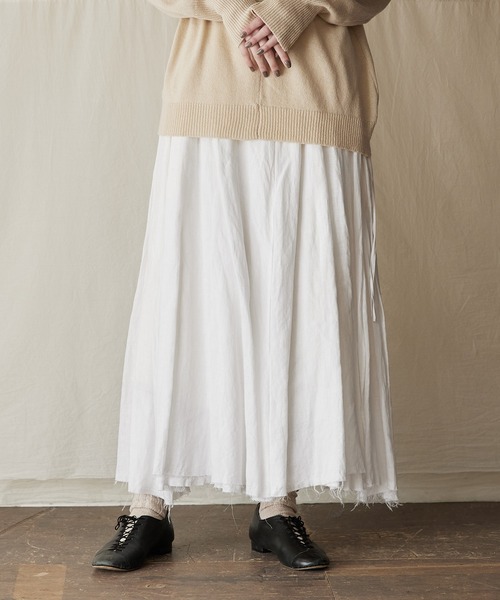 Suzuki Takayuki Long Skirt リネンロングスカート suzuki takayuki（スズキタカユキ） ロング スカート long skirt