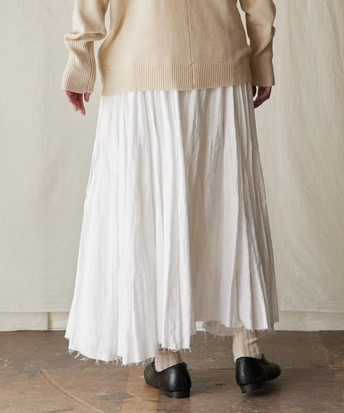suzuki takayuki / スズキタカユキ / スカート suzuki takayuki スズキタカユキ tiered skirt moonlight | les