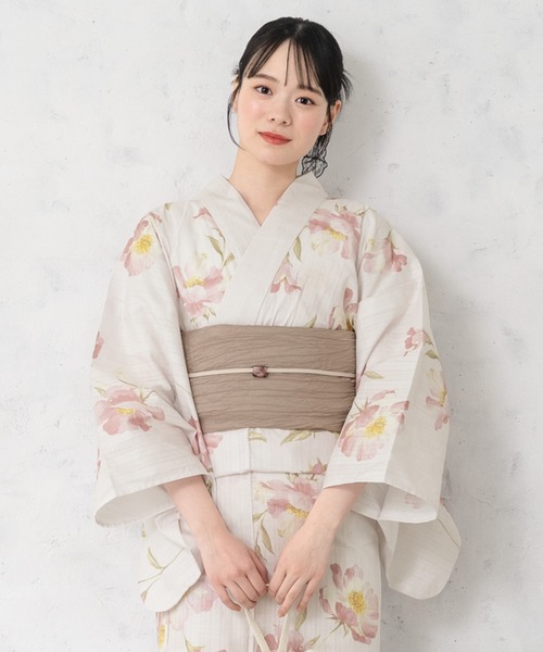 浴衣 夏を彩るレディース浴衣2点セット （浴衣＋帯） レディース
